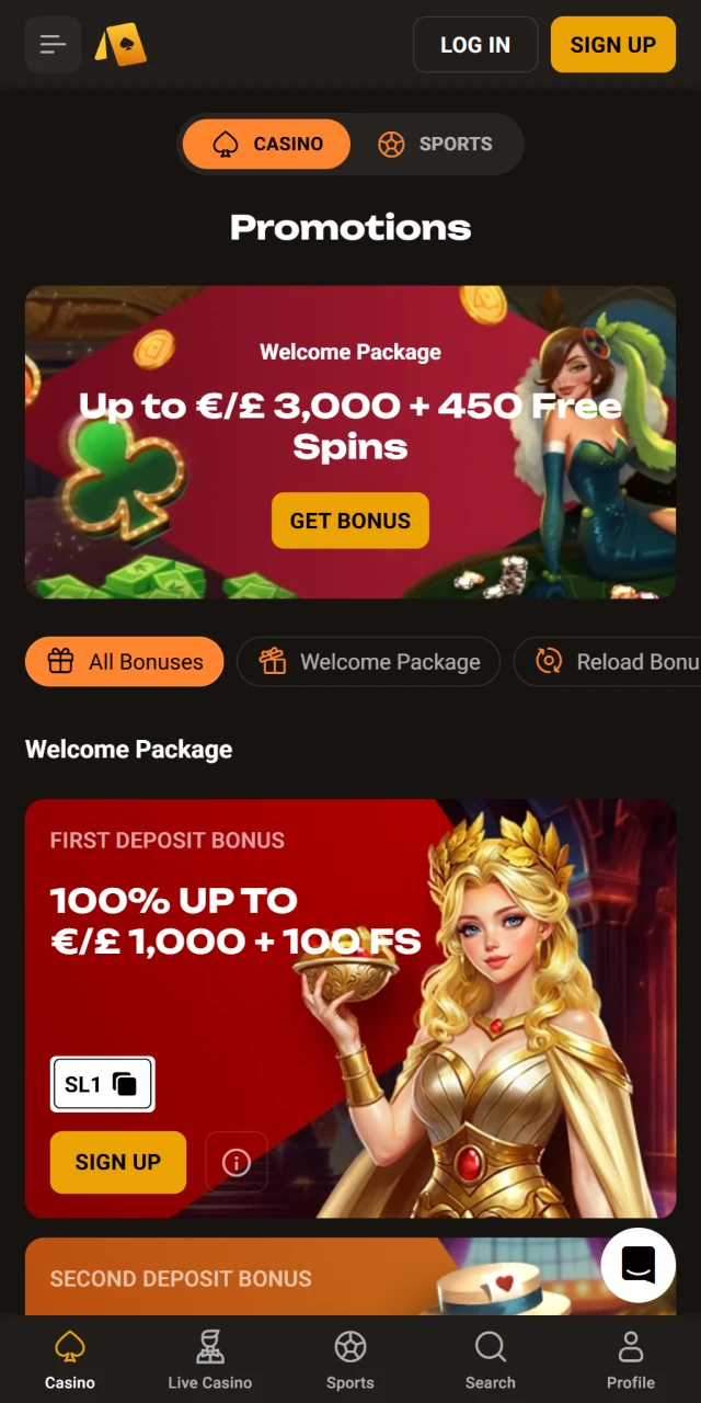See the latest mobile player bonuses on Slotlair official app.