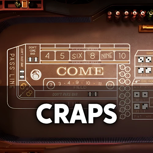 Roll the Craps dice games on the Slotlair.