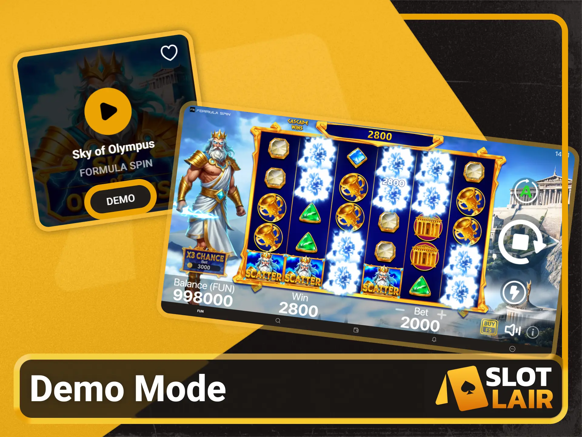 Try free demo slot games on the Slotlair official hub.