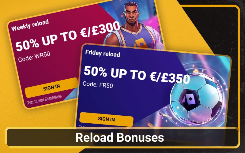 Get weekly sports reload bonuses on the Slotlair official platform.